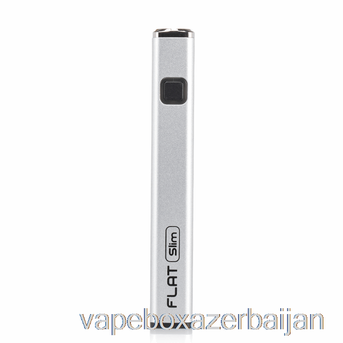 Vape Smoke Yocan FLAT SLIM 350mAh Battery Silver